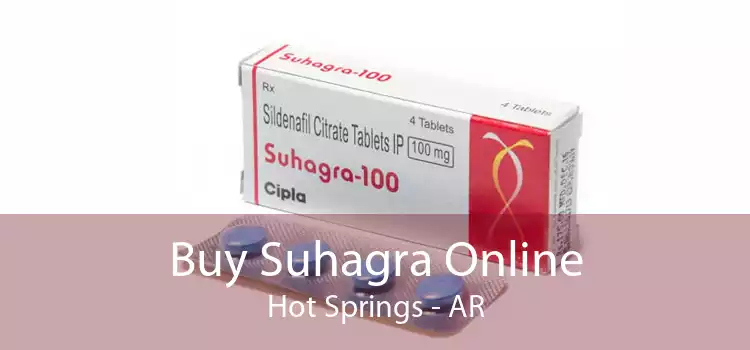 Buy Suhagra Online Hot Springs - AR